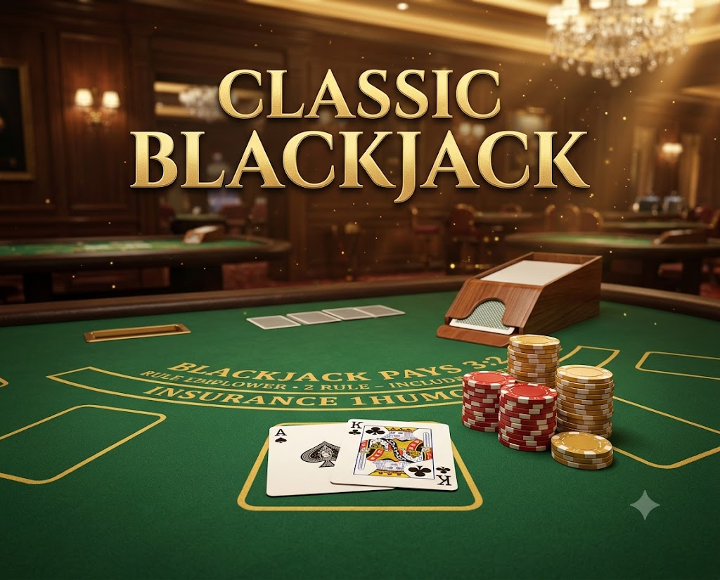 Classic Blackjack at JILI777 - traditional table game with standard rules