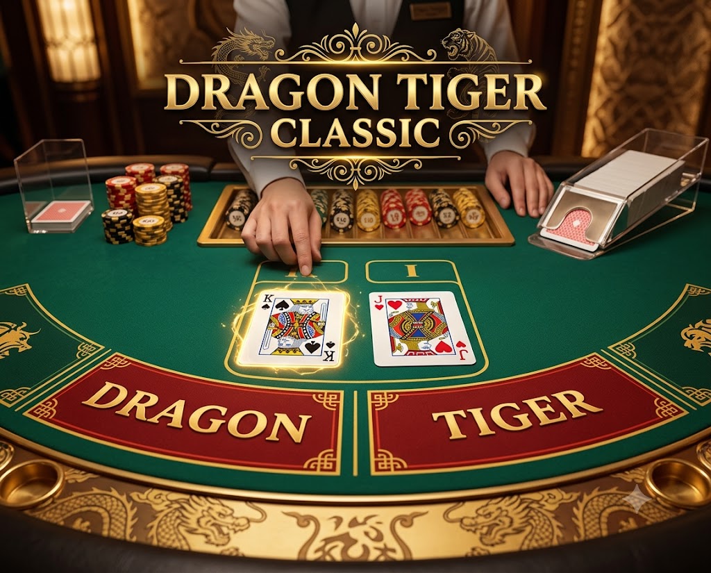 Dragon Tiger Classic table game