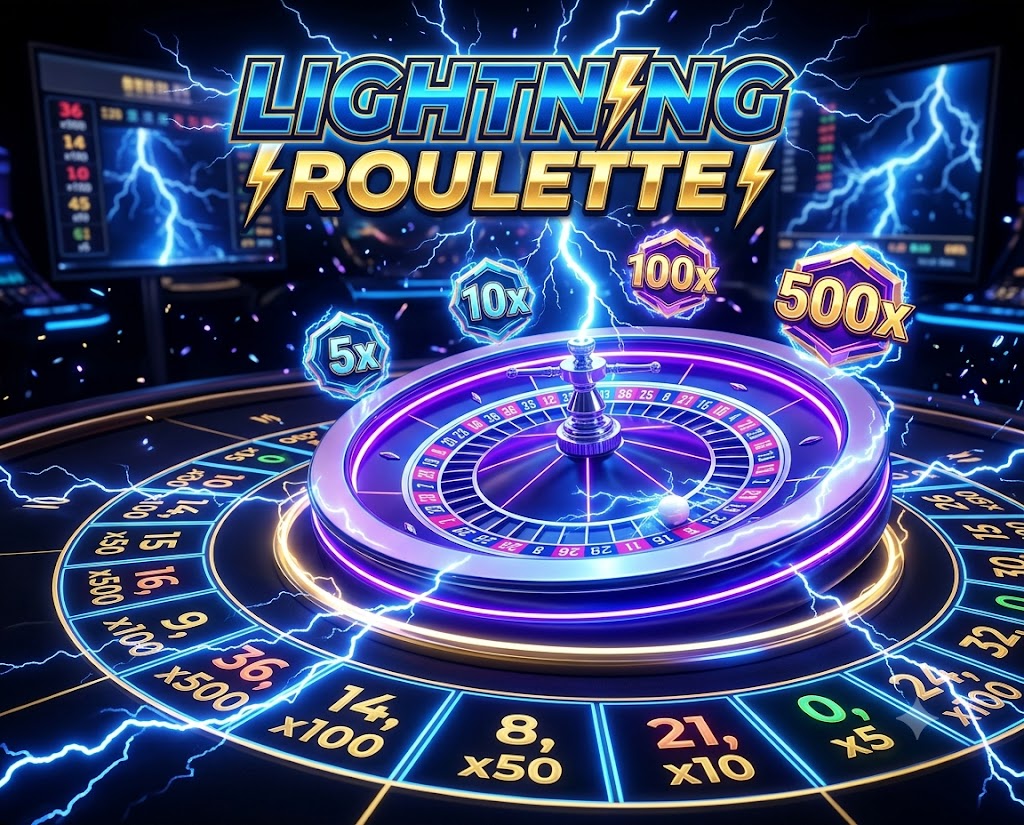Lightning Roulette with random multipliers at JILI777